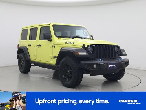 Yellow 2023 Jeep Wrangler Willy's