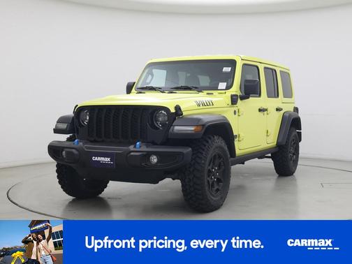 Yellow 2023 Jeep Wrangler Willy's