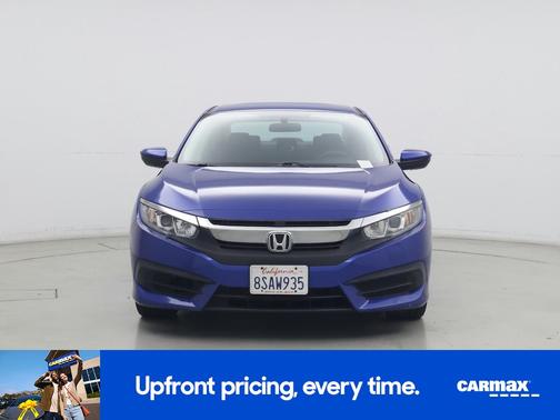 Blue 2017 Honda Civic LX