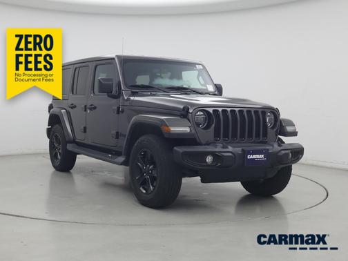 Gray 2022 Jeep Wrangler Unlimited Sahara Altitude