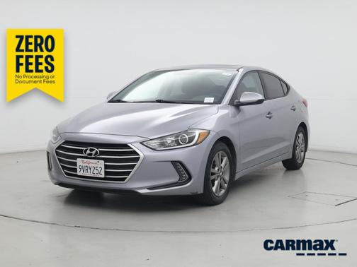 Gray 2017 Hyundai ELANTRA SE