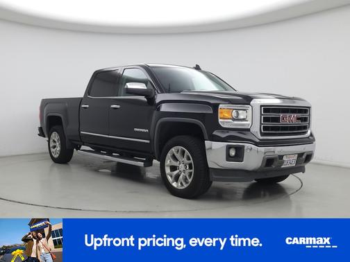 Black 2015 GMC Sierra 1500 SLT