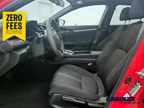 Red 2019 Honda Civic EX