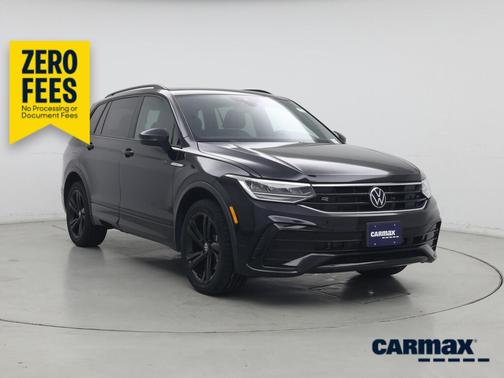 Black 2023 Volkswagen Tiguan SE R-Line Black