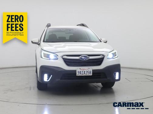 White 2021 Subaru Outback Premium