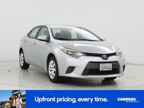 Silver 2015 Toyota Corolla LE