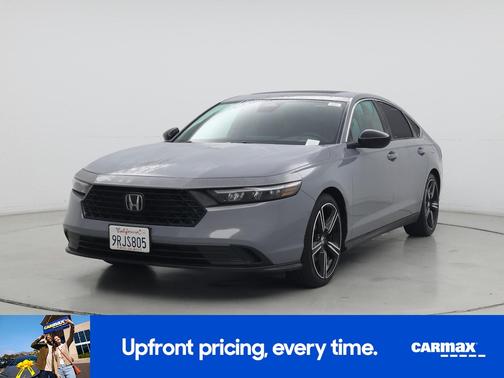 Gray 2023 Honda Accord Hybrid Sport