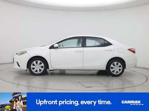 White 2014 Toyota Corolla LE