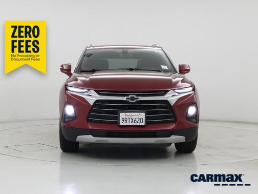 Red 2020 Chevrolet Blazer LT