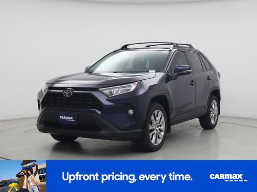 Blue 2021 Toyota RAV4 XLE