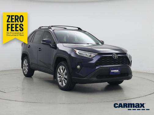 Blue 2021 Toyota RAV4 XLE