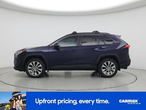 Blue 2021 Toyota RAV4 XLE