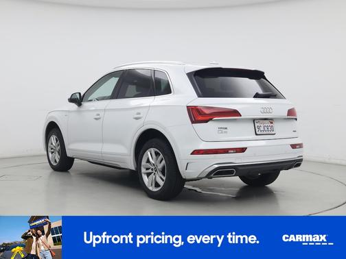 White 2022 Audi Q5 S-Line Premium