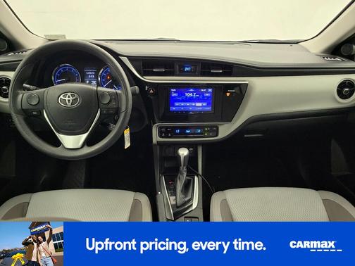 Blue 2017 Toyota Corolla LE