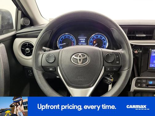 Blue 2017 Toyota Corolla LE