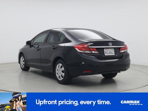 Black 2015 Honda Civic LX