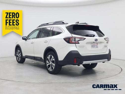 White 2020 Subaru Outback Touring XT