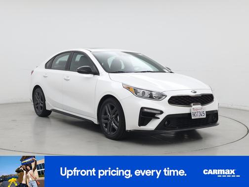 White 2021 Kia Forte GT-Line