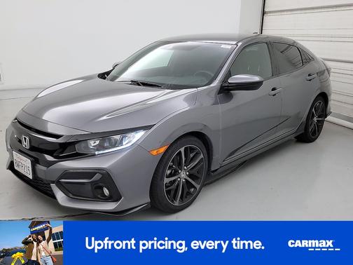 Gray 2021 Honda Civic Sport