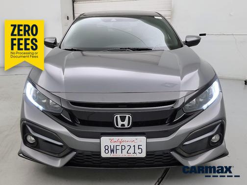 Gray 2021 Honda Civic Sport
