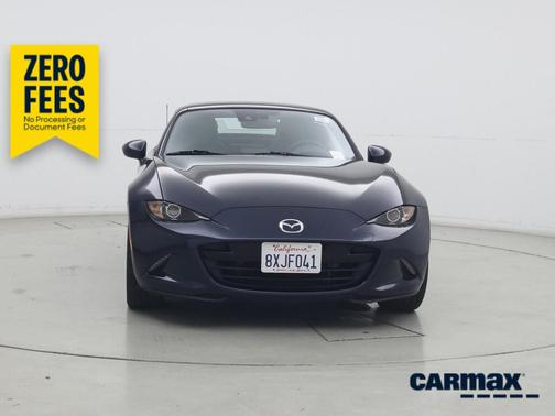 Black 2021 Mazda MX-5 Miata RF Grand Touring