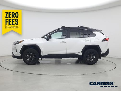 White 2024 Toyota RAV4 Hybrid XSE