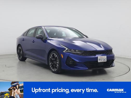 Blue 2023 Kia K5 GT-Line