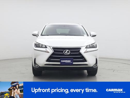 White 2015 Lexus NX 200t