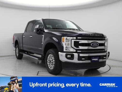 Blue 2021 Ford F-250 XLT