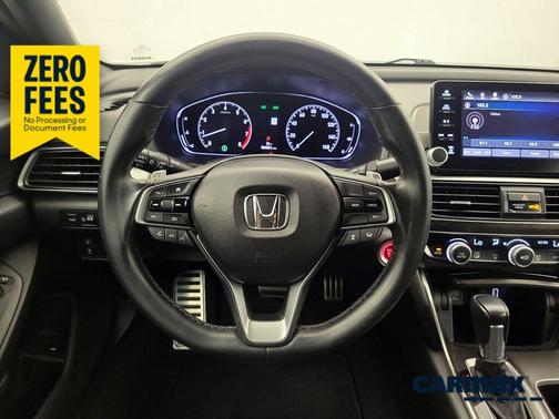 White 2018 Honda Accord Sport