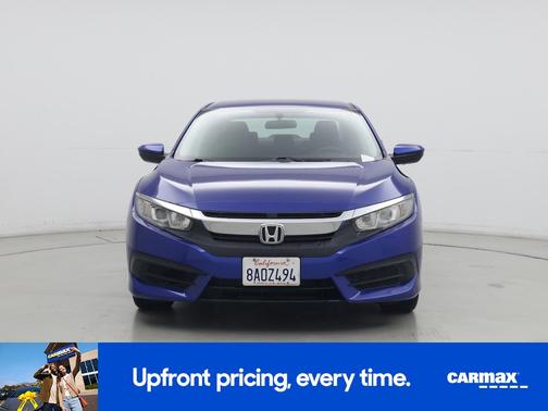 Blue 2016 Honda Civic LX