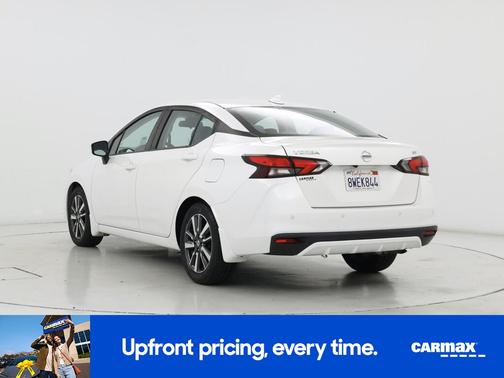 White 2020 Nissan Versa SV