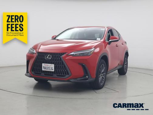 Red 2023 Lexus NX 350
