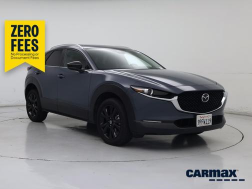 Blue 2024 Mazda CX-30 Carbon Edition