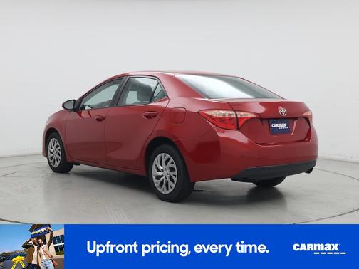 Red 2019 Toyota Corolla LE