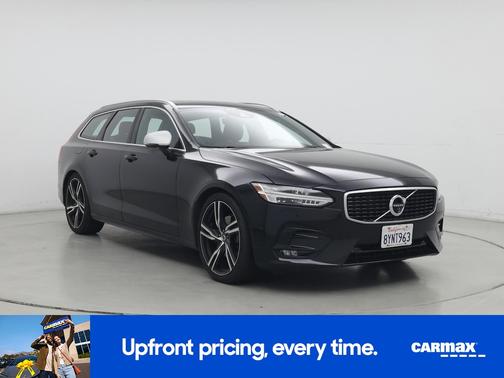 Black 2019 Volvo V90 T5 R-Design