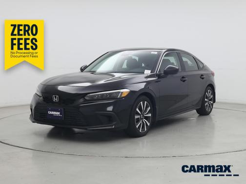 Black 2023 Honda Civic EX-L