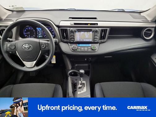 Blue 2016 Toyota RAV4 XLE
