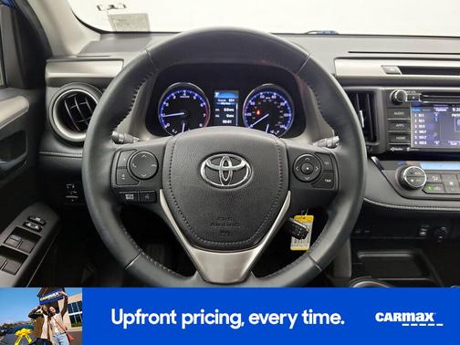 Blue 2016 Toyota RAV4 XLE