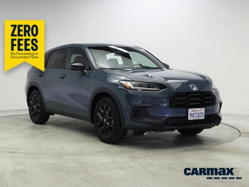 Gray 2024 Honda HR-V Sport