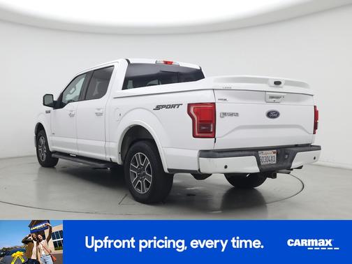 White 2015 Ford F-150 Lariat