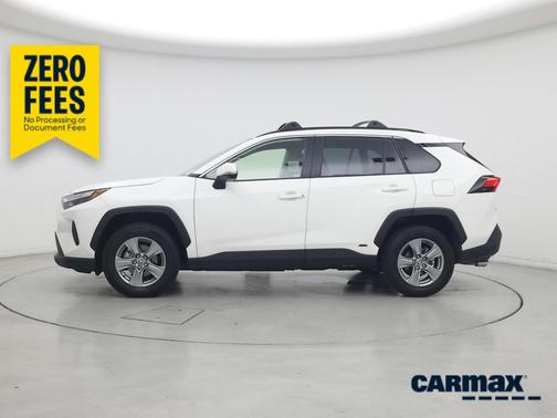 White 2025 Toyota RAV4 Hybrid XLE