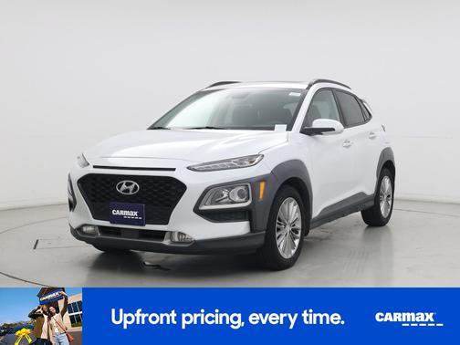White 2018 Hyundai KONA SEL