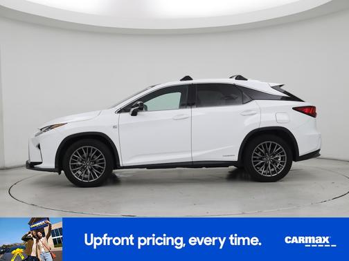 White 2018 Lexus RX 450h F-Sport
