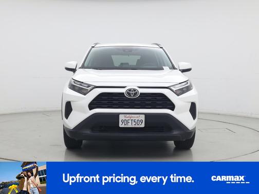 White 2022 Toyota RAV4 XLE