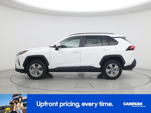 White 2022 Toyota RAV4 XLE