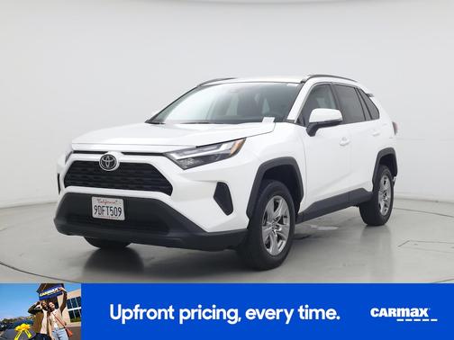 White 2022 Toyota RAV4 XLE
