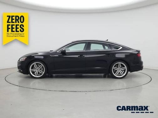 Black 2019 Audi A5 Premium Plus