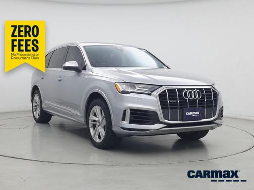 Silver 2021 Audi Q7 Premium Plus