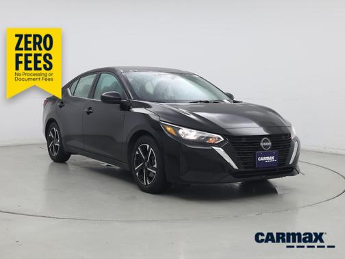 Black 2024 Nissan Sentra SV